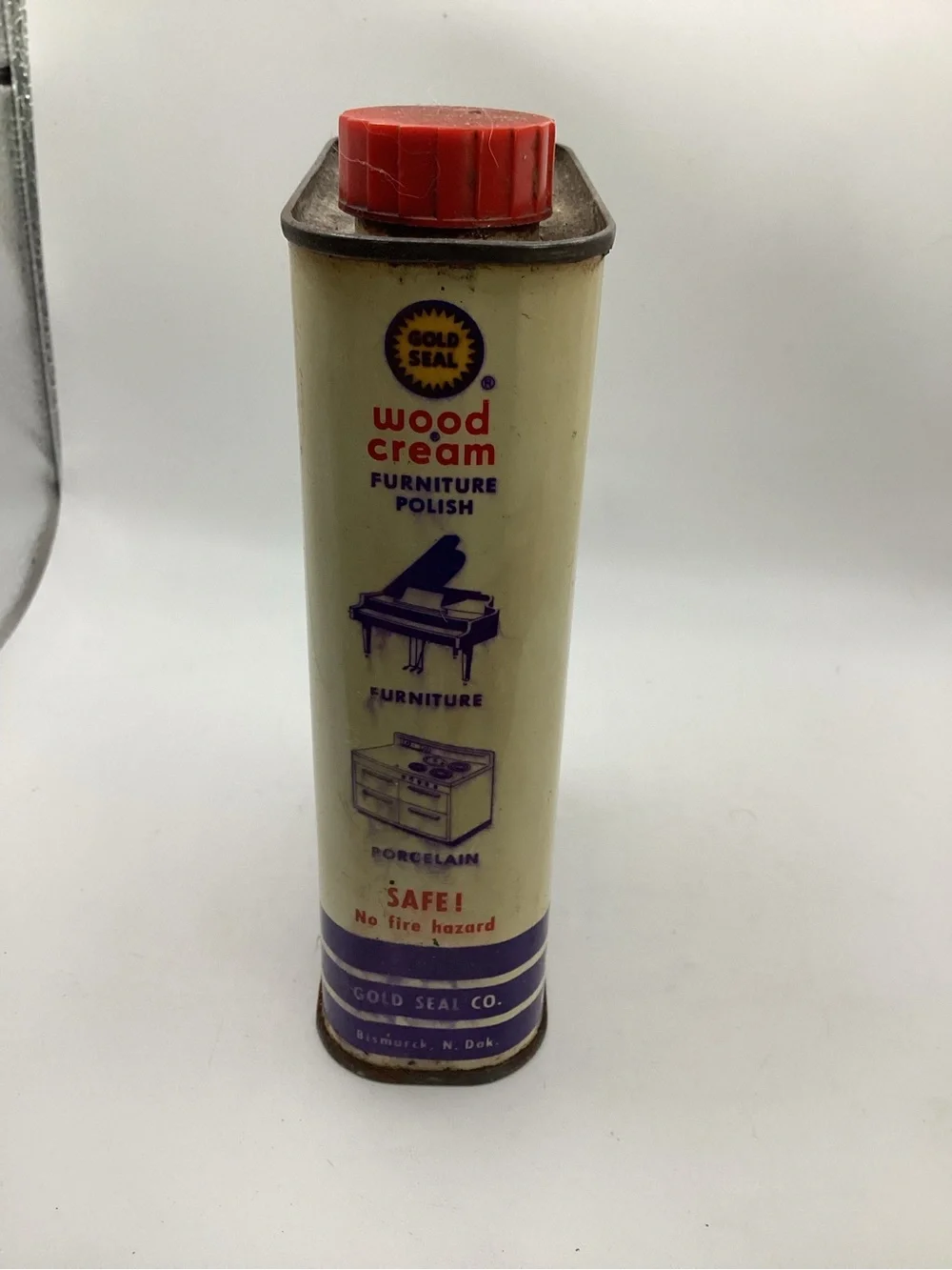 Gold Seal Wood Cream Cleaner and Polish - Vintage Advertising